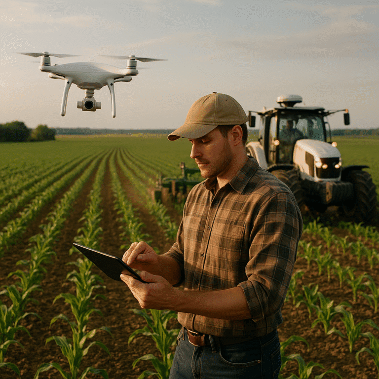 L’agriculture de précision : technologie et rendement