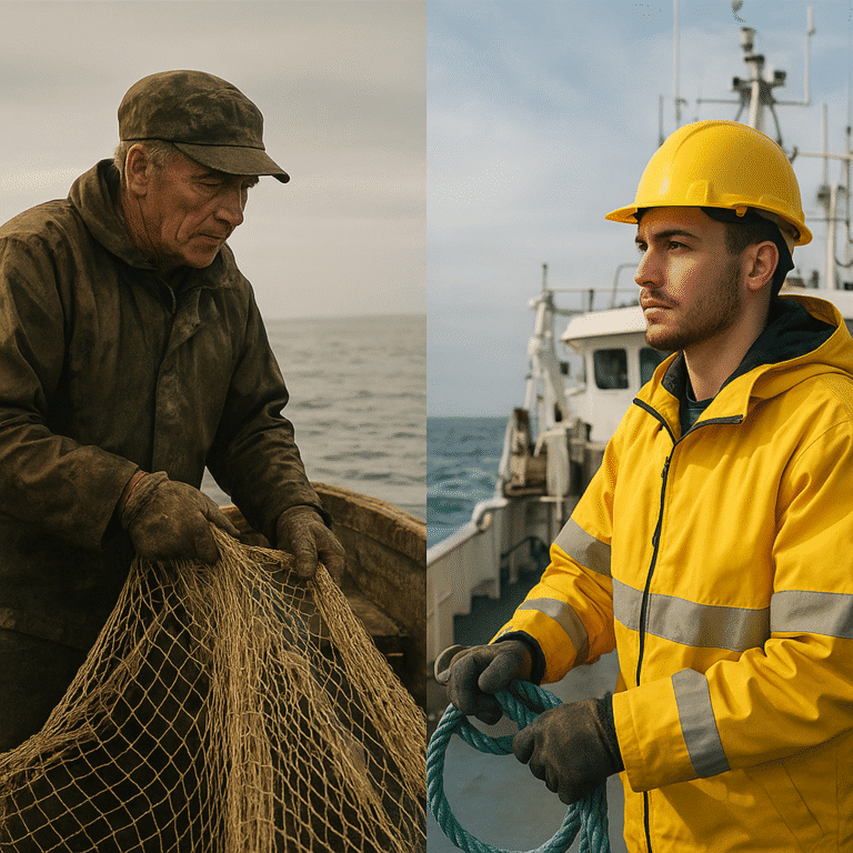 L’évolution du métier de marin-pêcheur