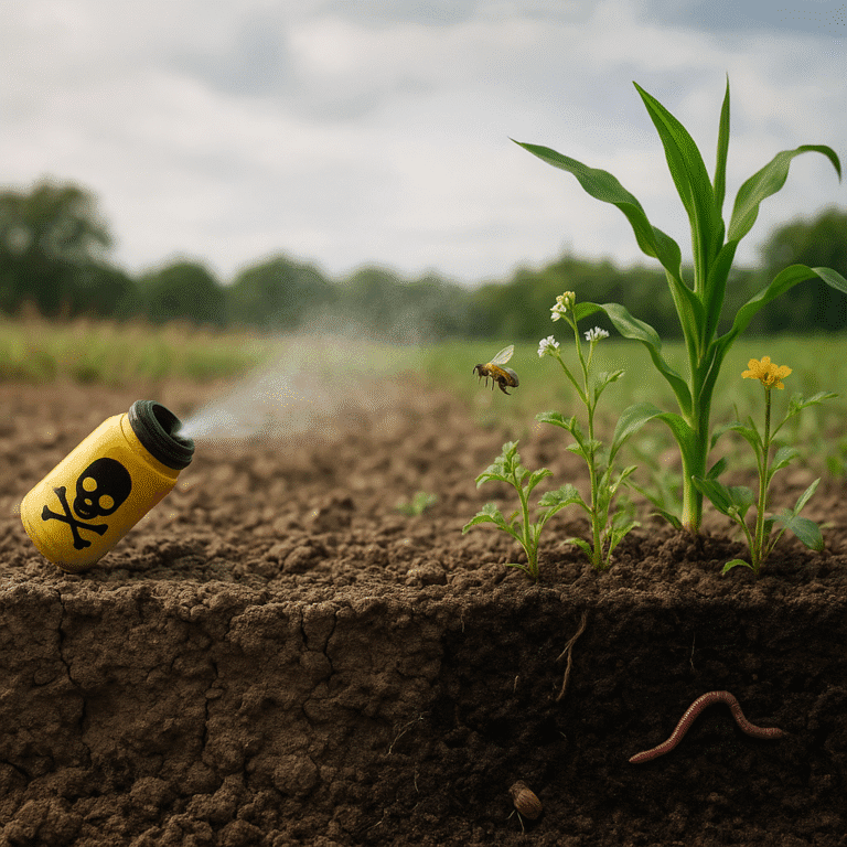 L’impact des pesticides sur les sols et les écosystèmes