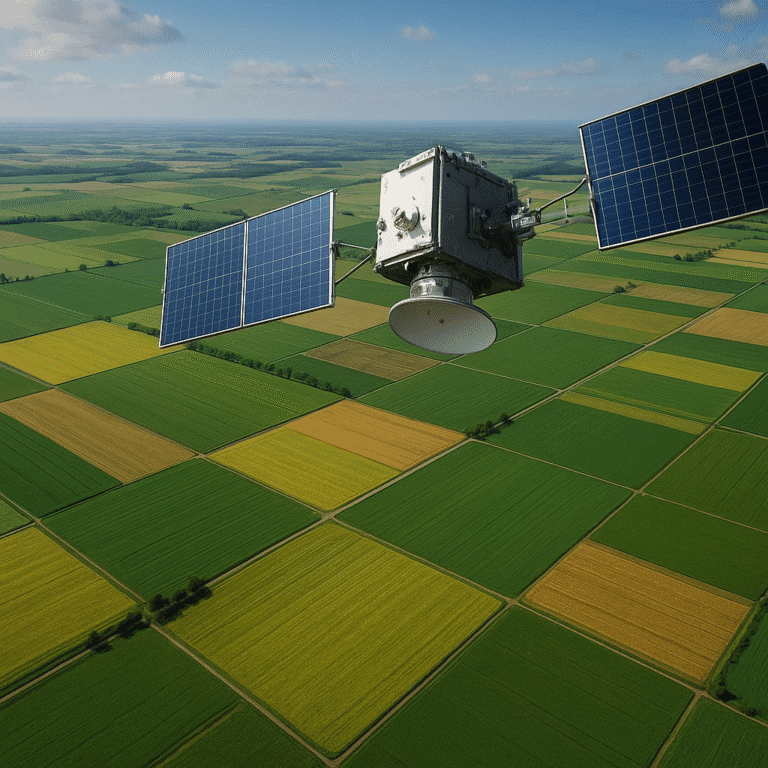 Comment les satellites aident à surveiller les cultures