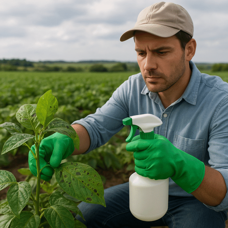 La lutte contre les maladies des plantes agricoles