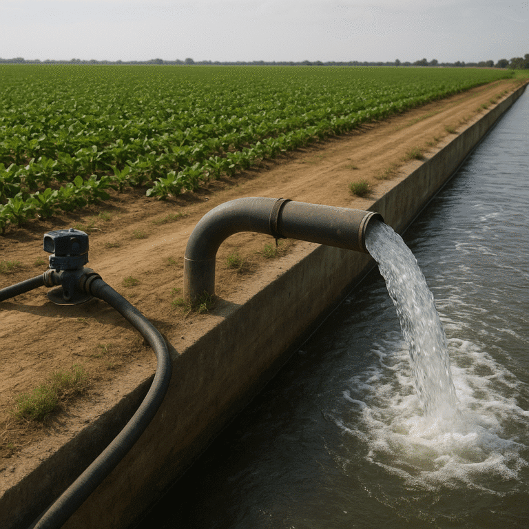 Le recyclage de l’eau dans les exploitations agricoles