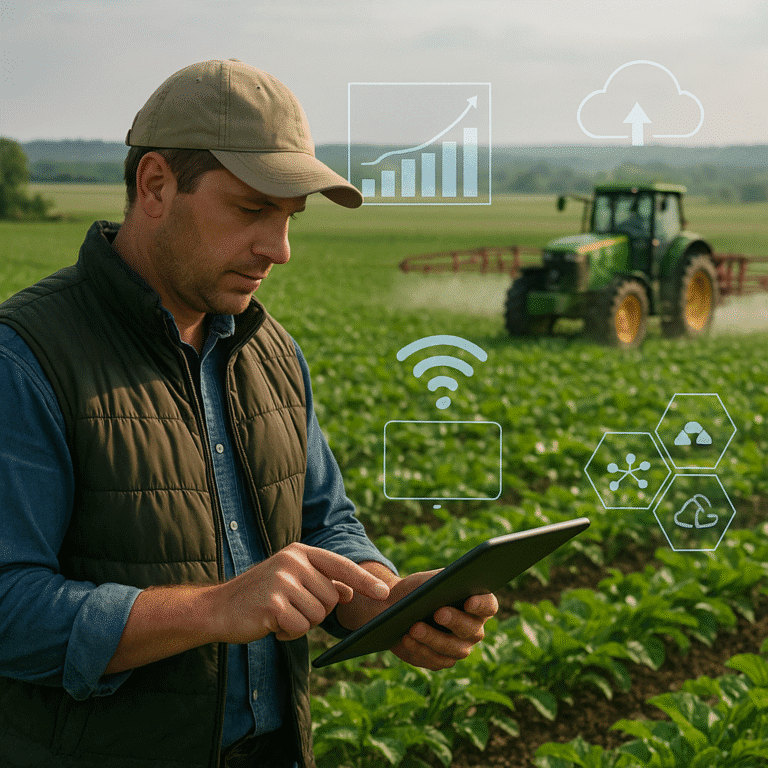 La digitalisation du secteur agricole