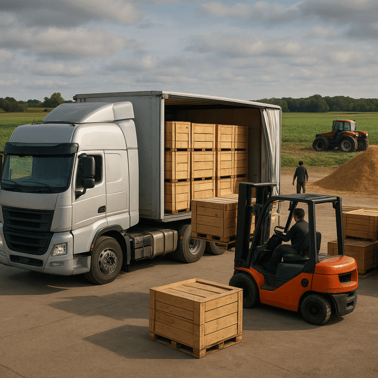 Les défis logistiques dans la distribution des produits agricoles