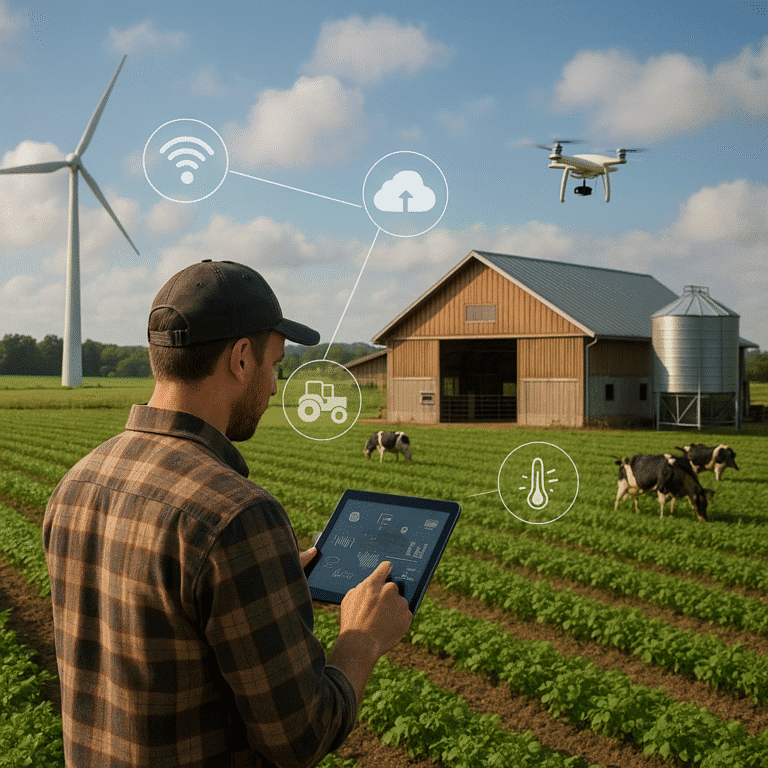 Les fermes connectées : une nouvelle ère agricole