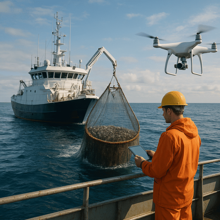 Les innovations technologiques dans la pêche maritime