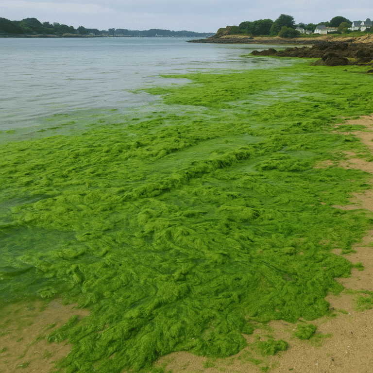 Les marées vertes : un fléau écologique