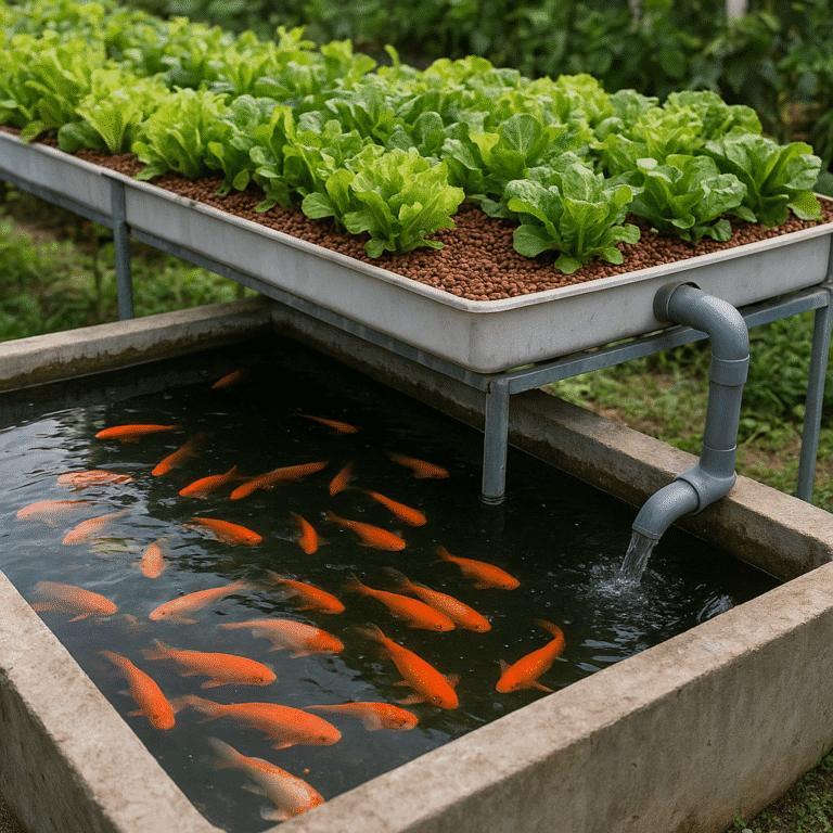L’aquaponie : une alliance entre agriculture et aquaculture