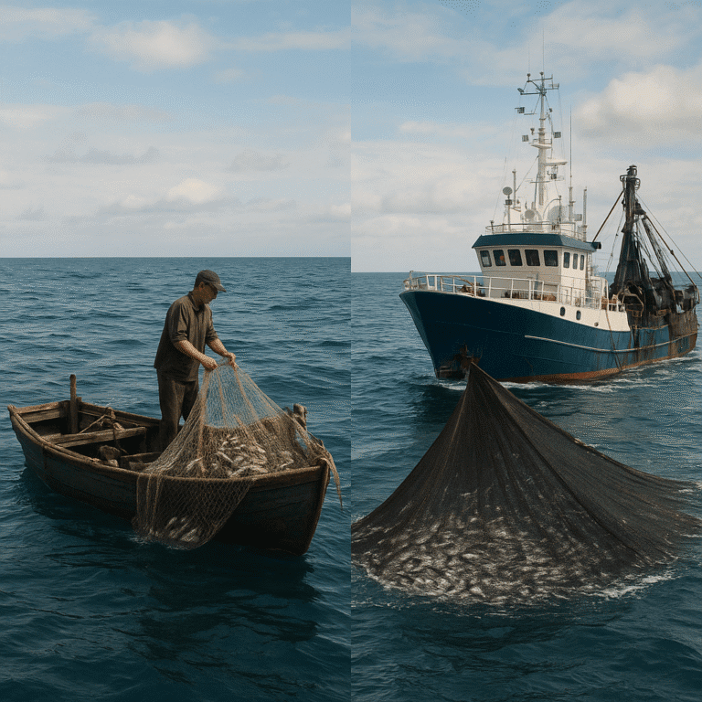 L’évolution des pratiques de pêche en Atlantique