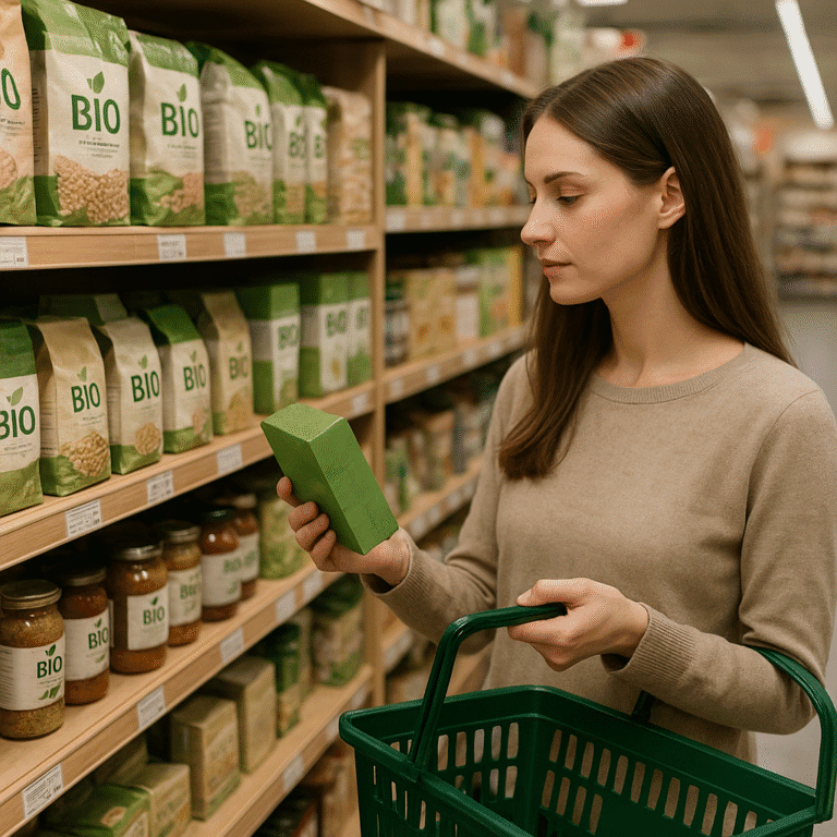 L’importance des produits bio dans les supermarchés