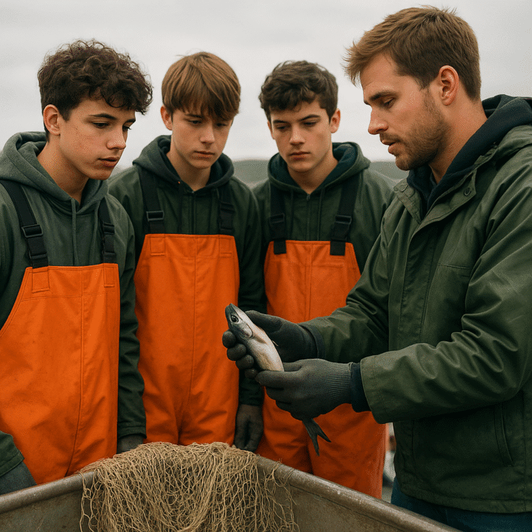 La formation des jeunes pêcheurs à la durabilité