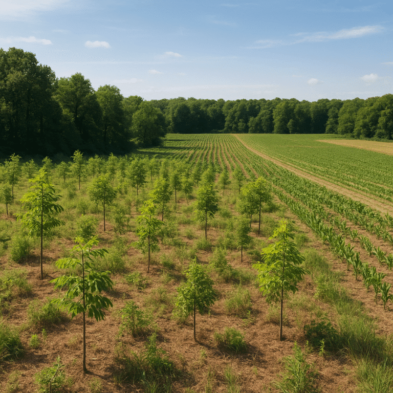 La reforestation et ses liens avec les pratiques agricoles