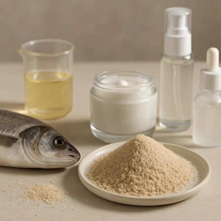 La valorisation des déchets de poisson dans l’industrie cosmétique
