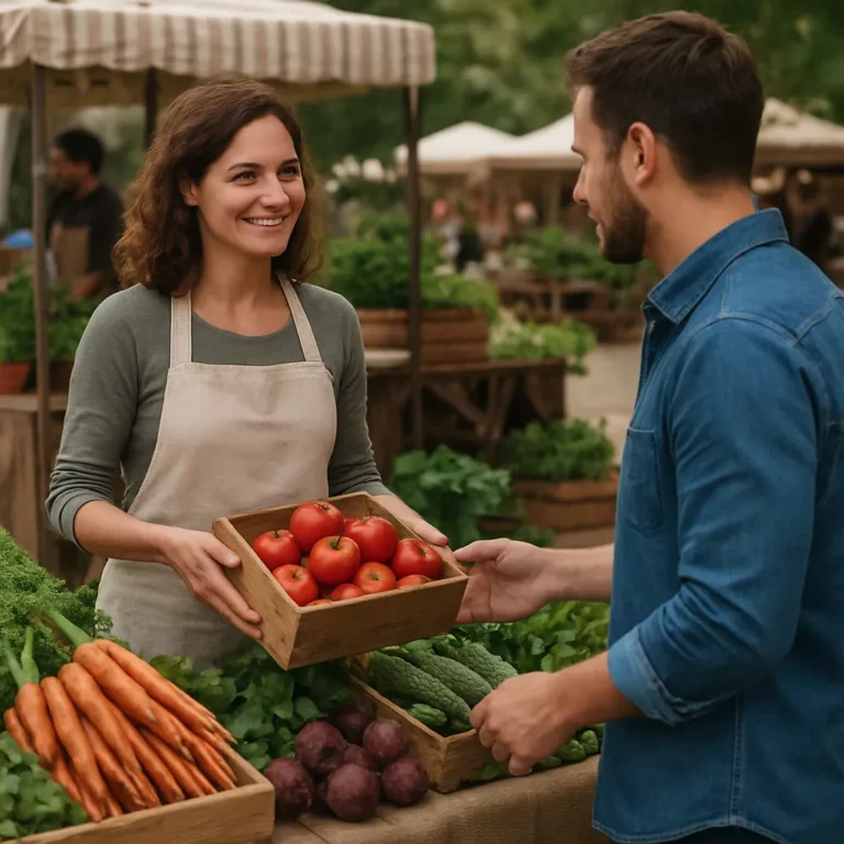 Le rôle des marchés fermiers dans la promotion du local