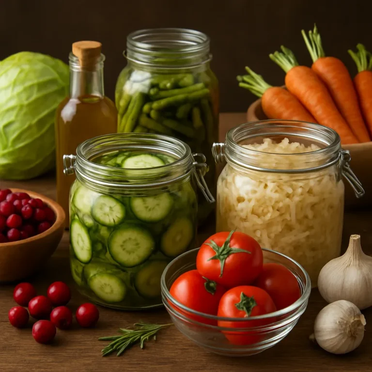 Les techniques de conservation naturelle des aliments